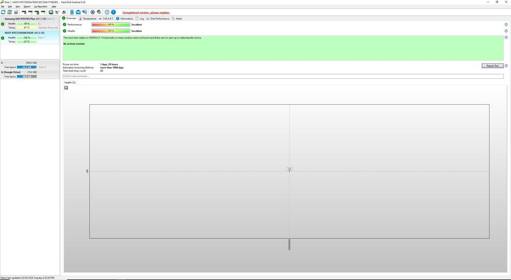 HDD Extern 2.5 HGST, 500Gb, USB 3.0