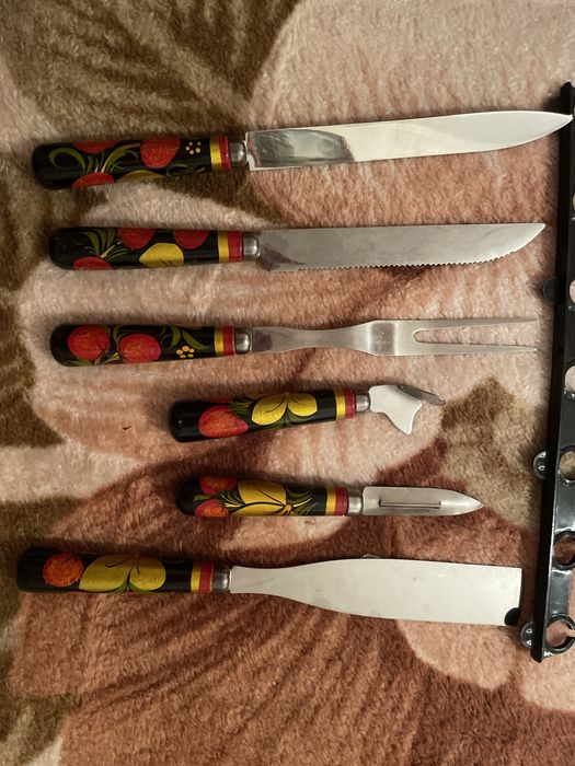 Кухонная утварь СССР хохлома