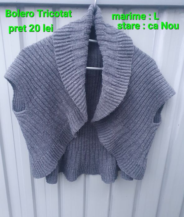 Bolero tricotat marime L