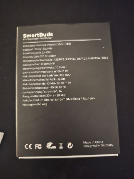 Căști wireless/SmartBuds/noi