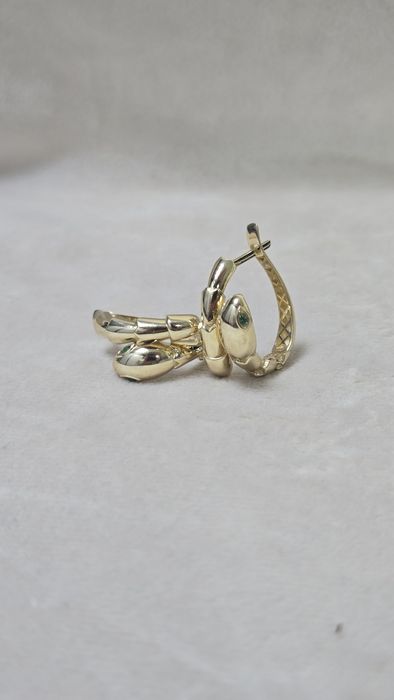 Серьги из жёлтого золото