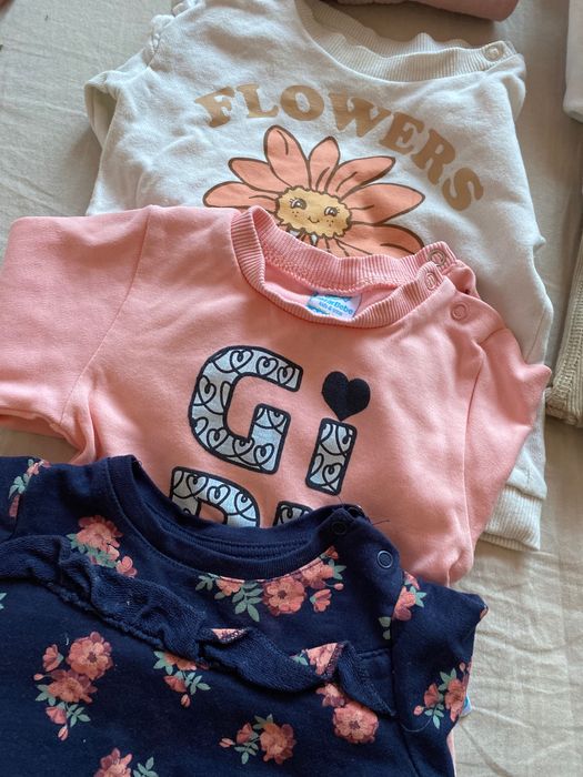 Лот дрехи за момиче сезон есен/зима 68 размер