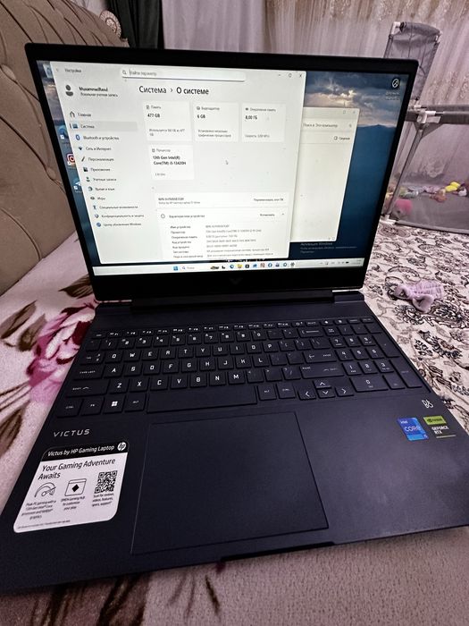 HP Victus 15 Intel Core i5-13420H 8gb 512ssd rtx3050 6gb