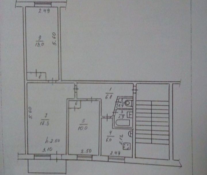 Продам 3х комнатную квартиру