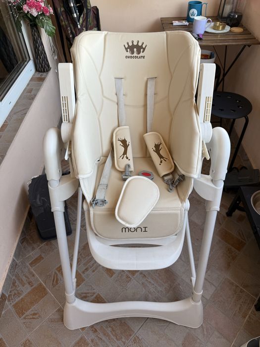 Стол за хранене Мони Chocolate