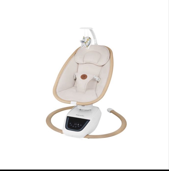 Balansoar si sezlong, Lionelo, Olivia, 2 in 1, Electric, Cu leganare 3D putin folosit