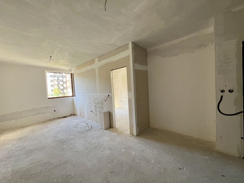 Двустаен апартамент в Жил. сграда с външен басейн в район Пирин Голф