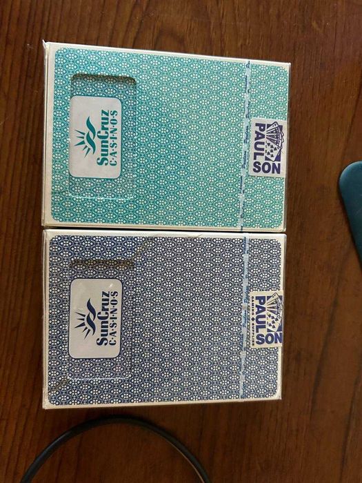 карты PAULSON , специальные карты для казино, сделано в Техасе, США