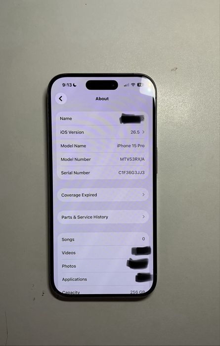 Iphone 15 pro impecabil