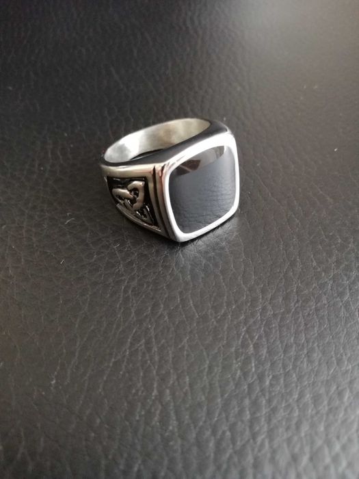 Кольцо печатка 1