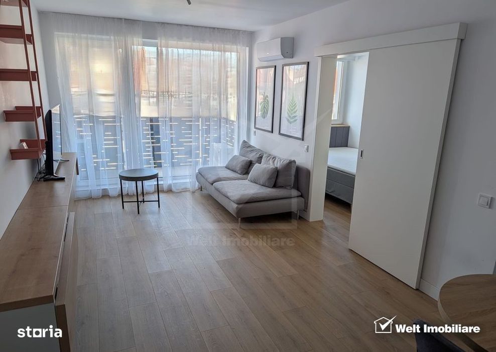 Apartament o camera tip sudio, zona strazii Horea, bloc nou, balcon
