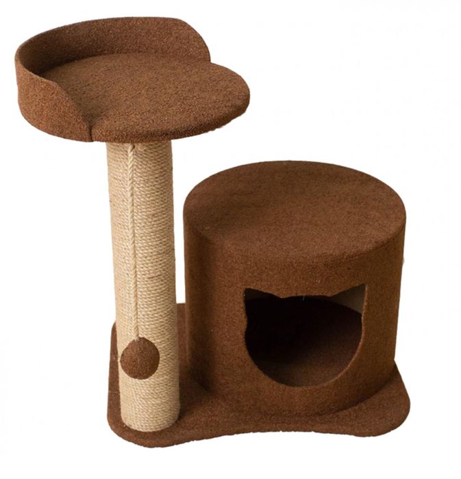 Отдам котенка, дом-когтеточку и миску даром