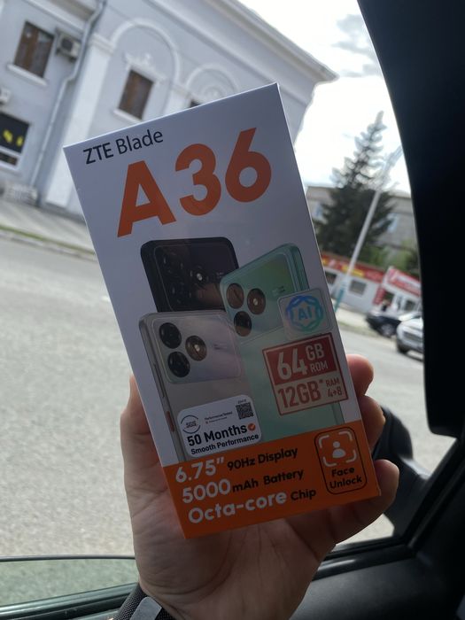 Продам ZTE A36 новый