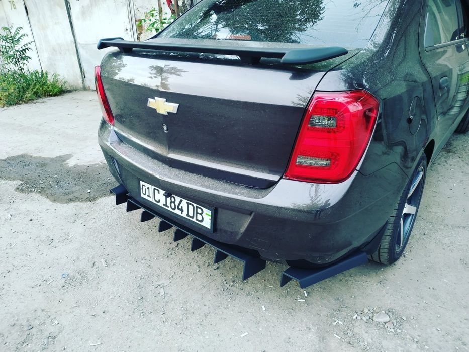 Обвесы на Cobalt. Сплитер, Диффузор, Пороги