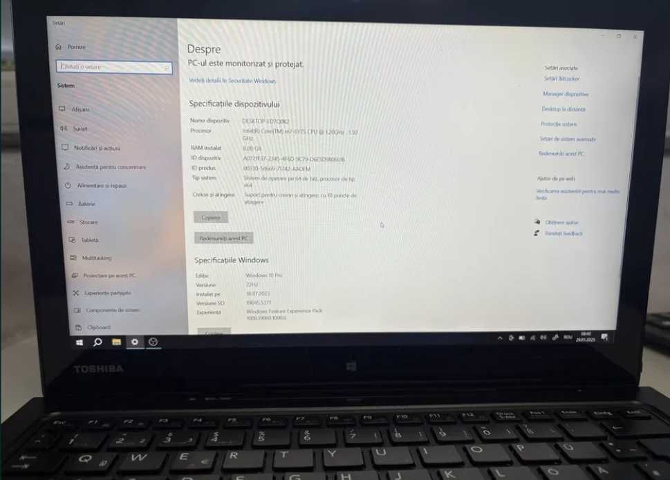 Pachet 3 laptopuri – Lenovo ThinkPad X380 Yoga, Toshiba Z20t‑C, Lenovo IdeaPad – ideale diagnoză auto