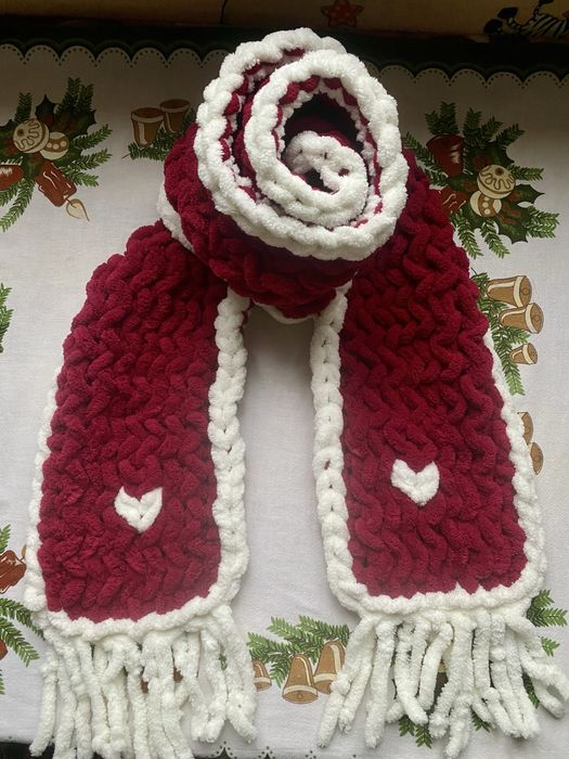 Шарф ручной работы