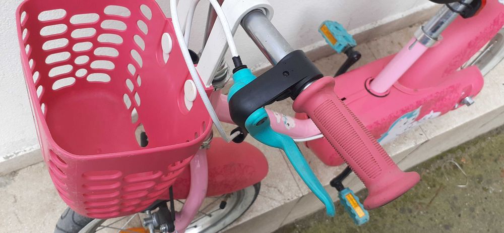 Детски велосипед B-TWIN ! 14 ! Перфектен !