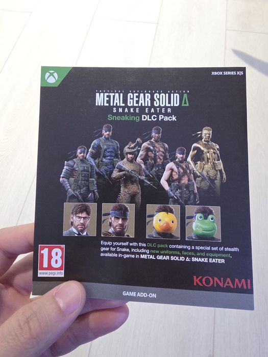 Metal gear solid Delta - Snake Eater Sigilat