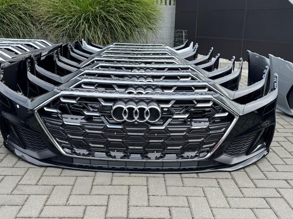 Audi RS6 RS7 нови оригинални предни задни брони Carbon