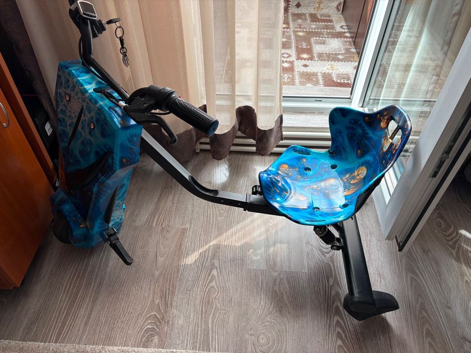 Vând Tricicleta electrica MYRIA Drifter Sky Rider MY7056BL, 8 inch, albastră, funcționabilă, folosita puțin.