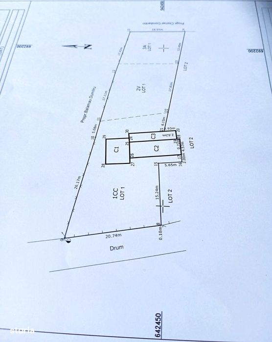 Teren 3550mp, 10km de Iasi, casa