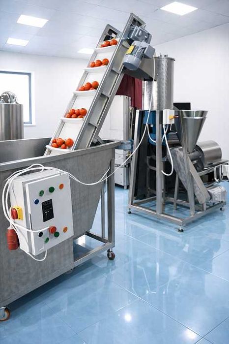 Linie profesionala suc de rosii si bulion