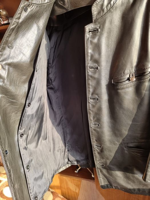 кожено яке естествена кожа телешки бокс