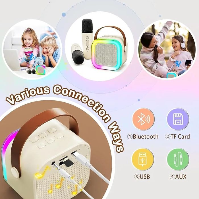 Mini karaoke kalonka детский микрофон