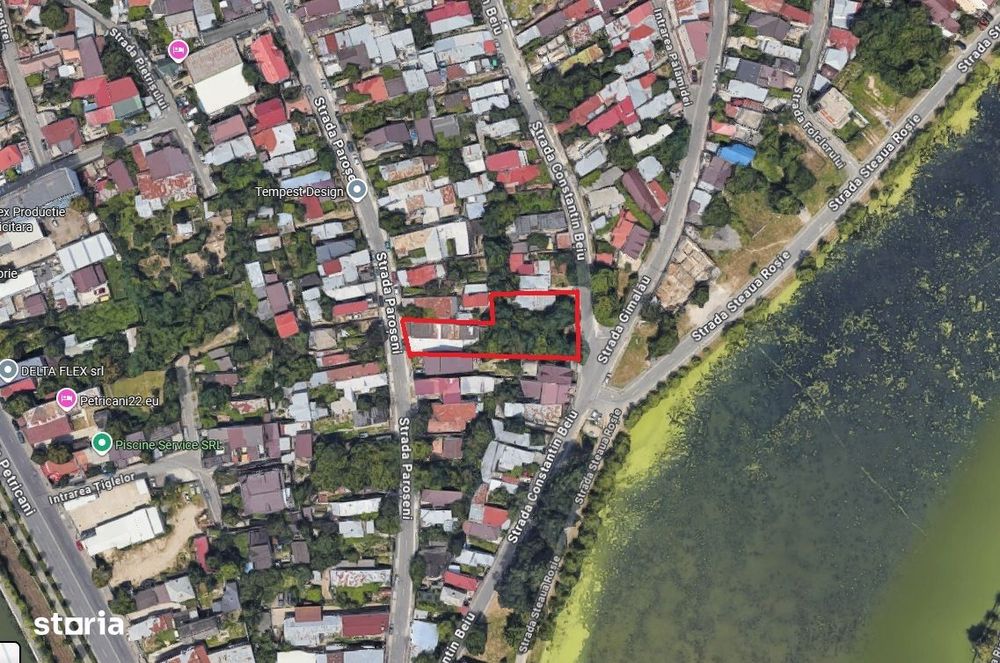 Teren cu dublă deschidere|Petricani – Peninsula|Vedere lac| Investiție