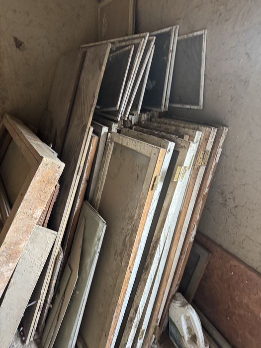 ағаш терезе, форточкалар б/у