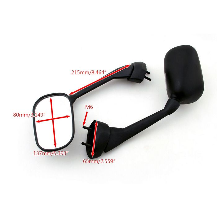 Set Oglinzi Yamaha FZ1 1000 An 2007-2013 Stanga Dreapta 2008 2009 A444