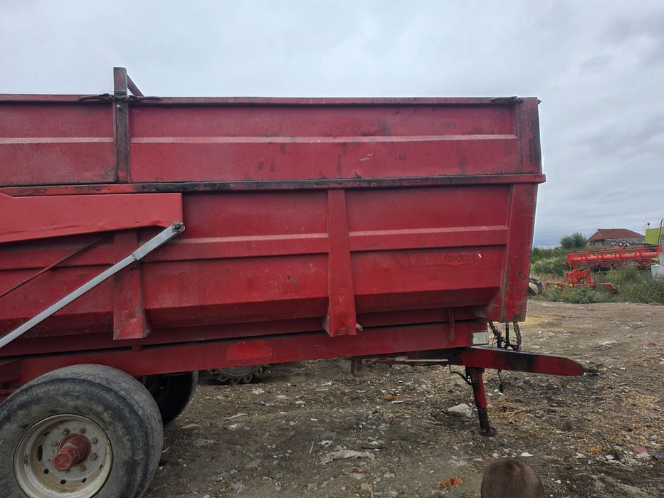 Remorca presa met mig gunoiera grebla plug disc freza