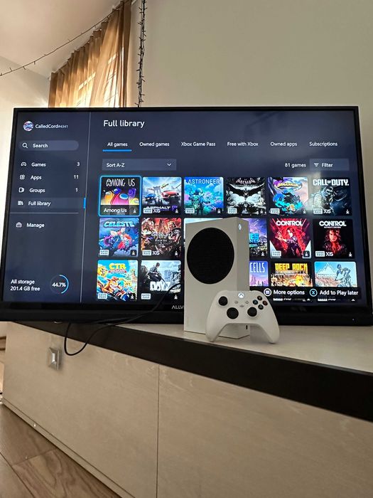 Xbox Series S 512GB + controller original + pachet complet