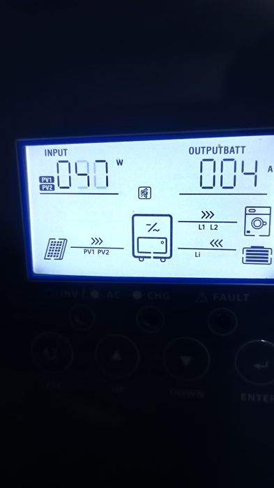 Invertor hibrid fotovoltaic easun 11kw, 60-500v dc,  wifi integrat aplicația Smart ess