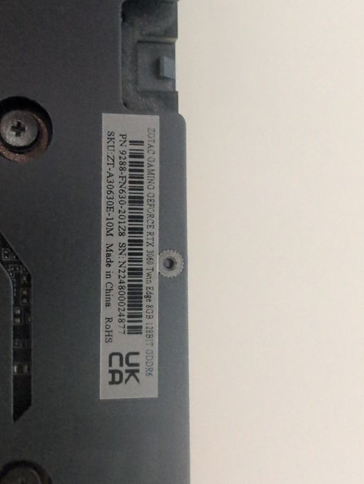 Видеокарта ZOTAC GeForce RTX 3060Ti