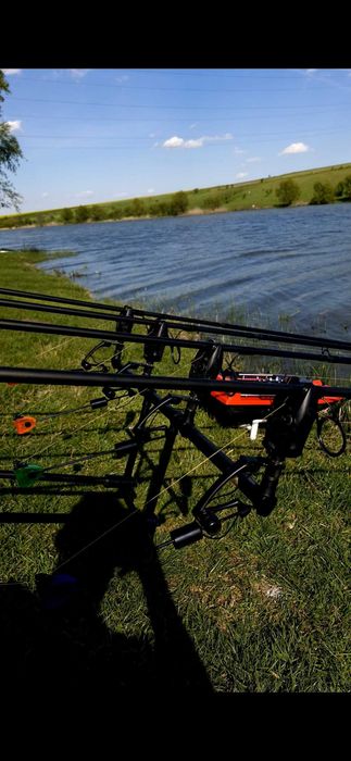 Rod-pod Trilux , mulinete Okuma Power Liner 865