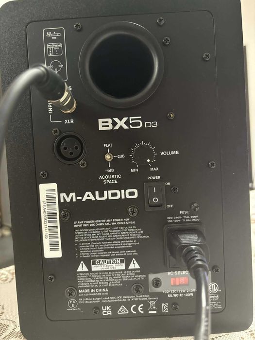 SET 2X M-Audio BX5 D3 boxe/monitoare studio