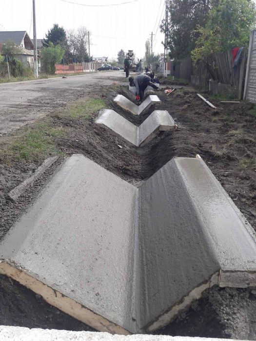 Rigole betonate,canalizari, podete si multe altele