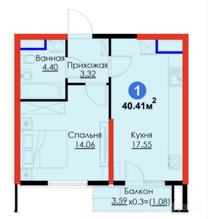 Продаётся Новостройка 2/8/16, ЖК NRGSanat, Фаргона Иули