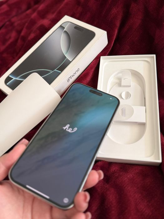 IPhone 16 pro maks сатылымда