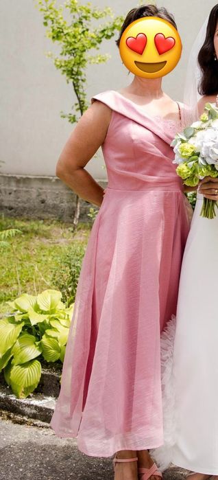 Rochie de ocazie roz - mărimea M