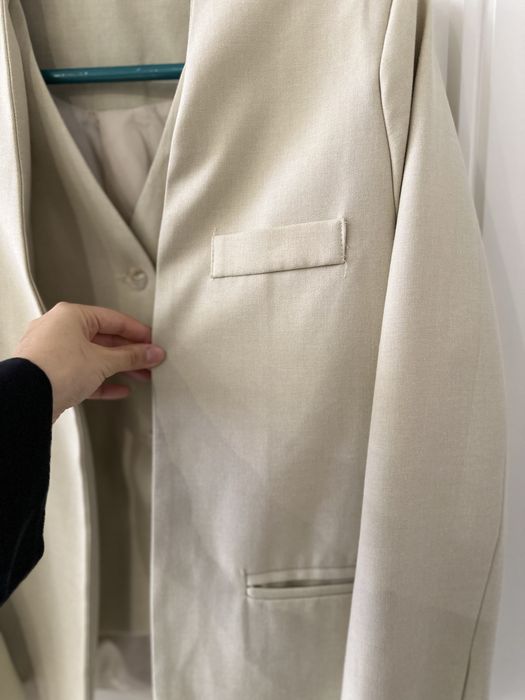 Пиджак+обманка жилет