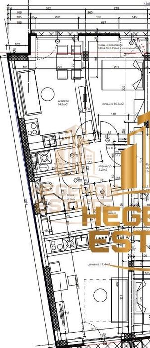 Продава се Двустаен апартамент в Варна, Погреби - 64 кв.м за 1500 €/кв.м - Снимка #7