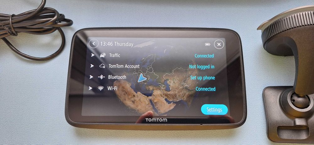 Harta tot globul- TomTom Discover 6 inch, Wifi