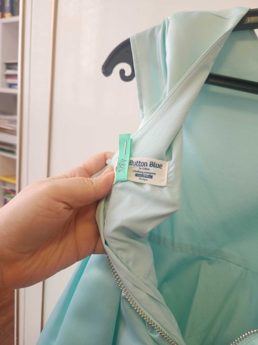 Платье для девочки Button Blue/Gulliver, размер 110