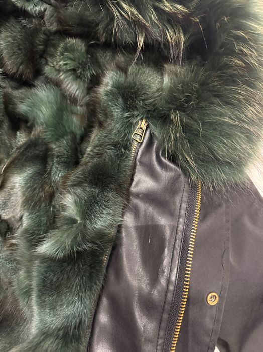 Parka cu blană naturală