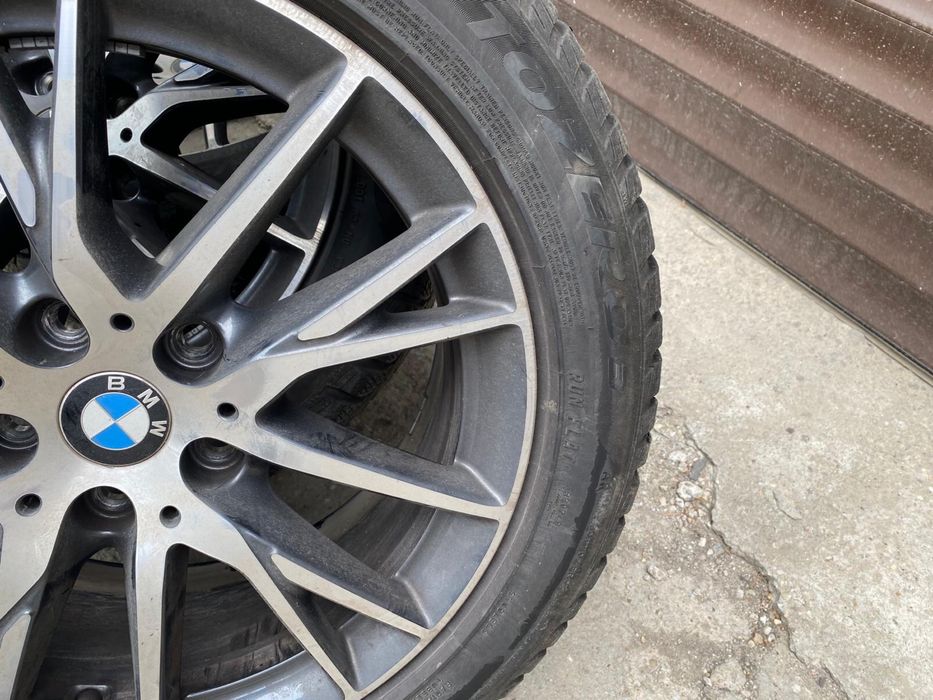 Set jante roti anvelope BMW