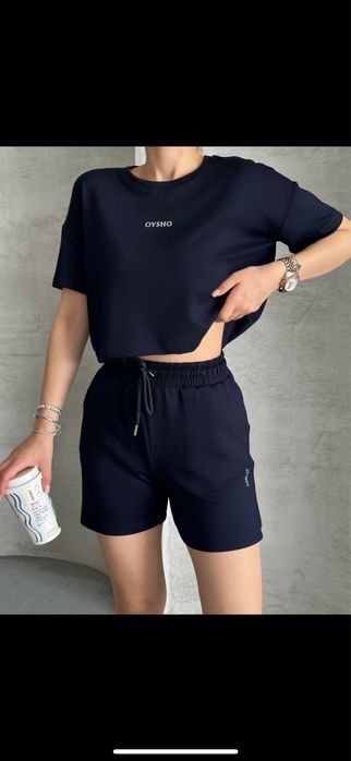 Летен сет в тъмно син цвят alo