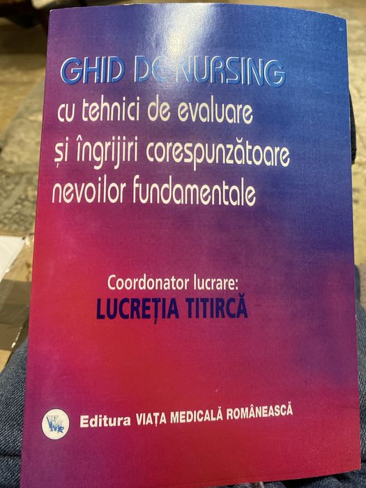 Ghid de nursing cu tehnici de evaluare si ingrijiri Lucretia Titirca