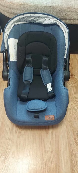 Детска комбинирана количка Lorelli - Crysta 3 в 1, Blue